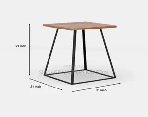 Wood Iron Stool