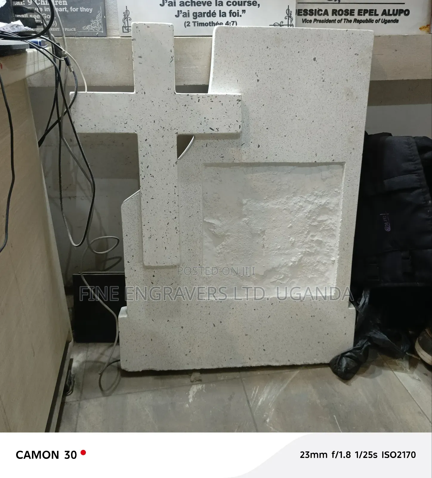 Terrazzo and Marble Headstones