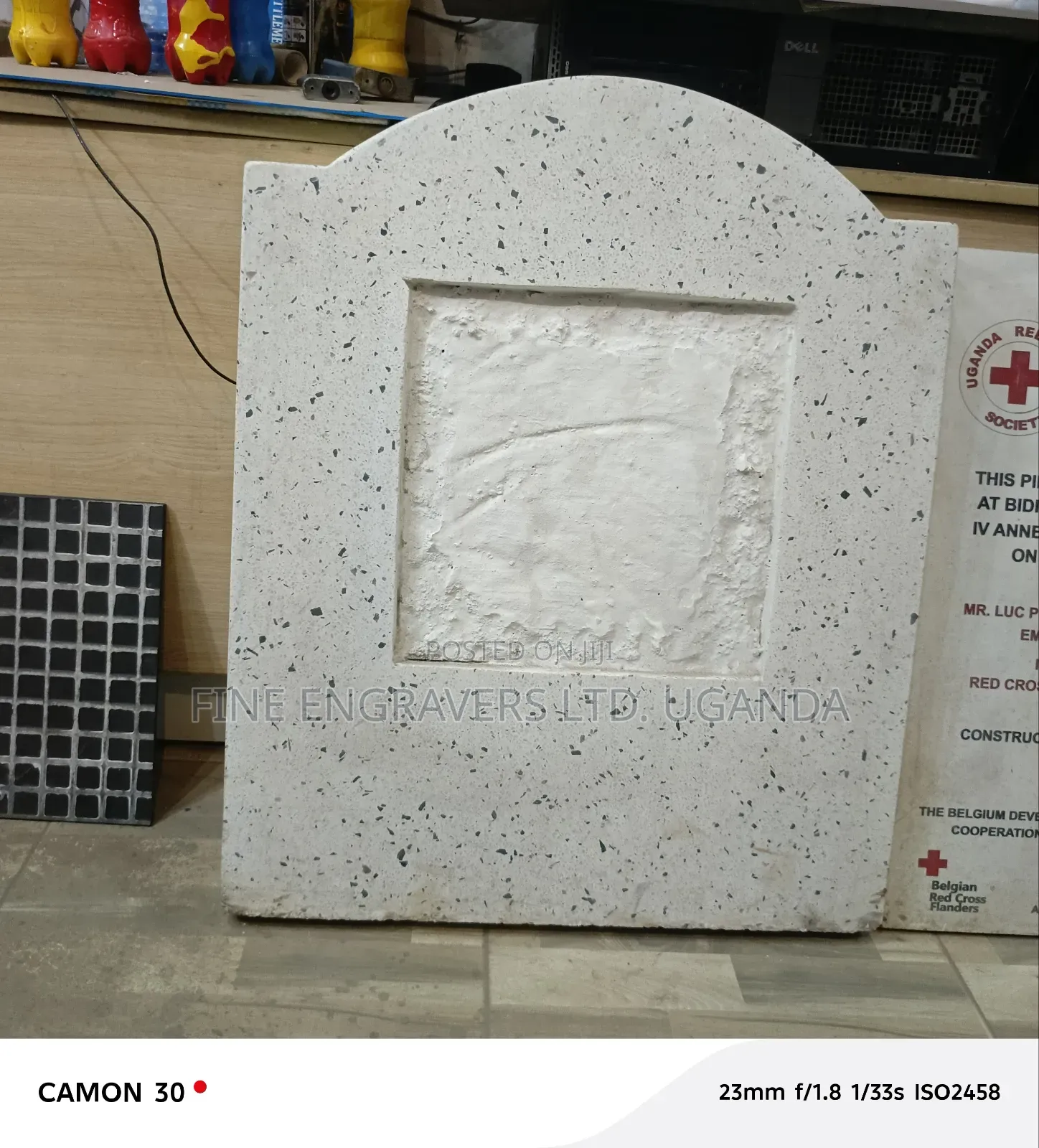 Terrazzo and Marble Headstones