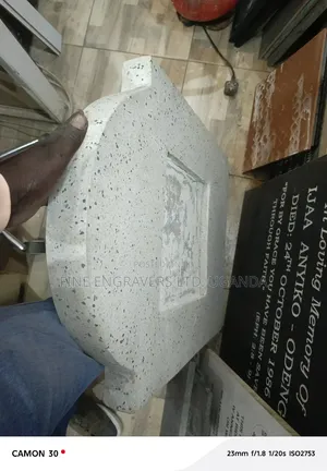 Terrazzo and Marble Headstones