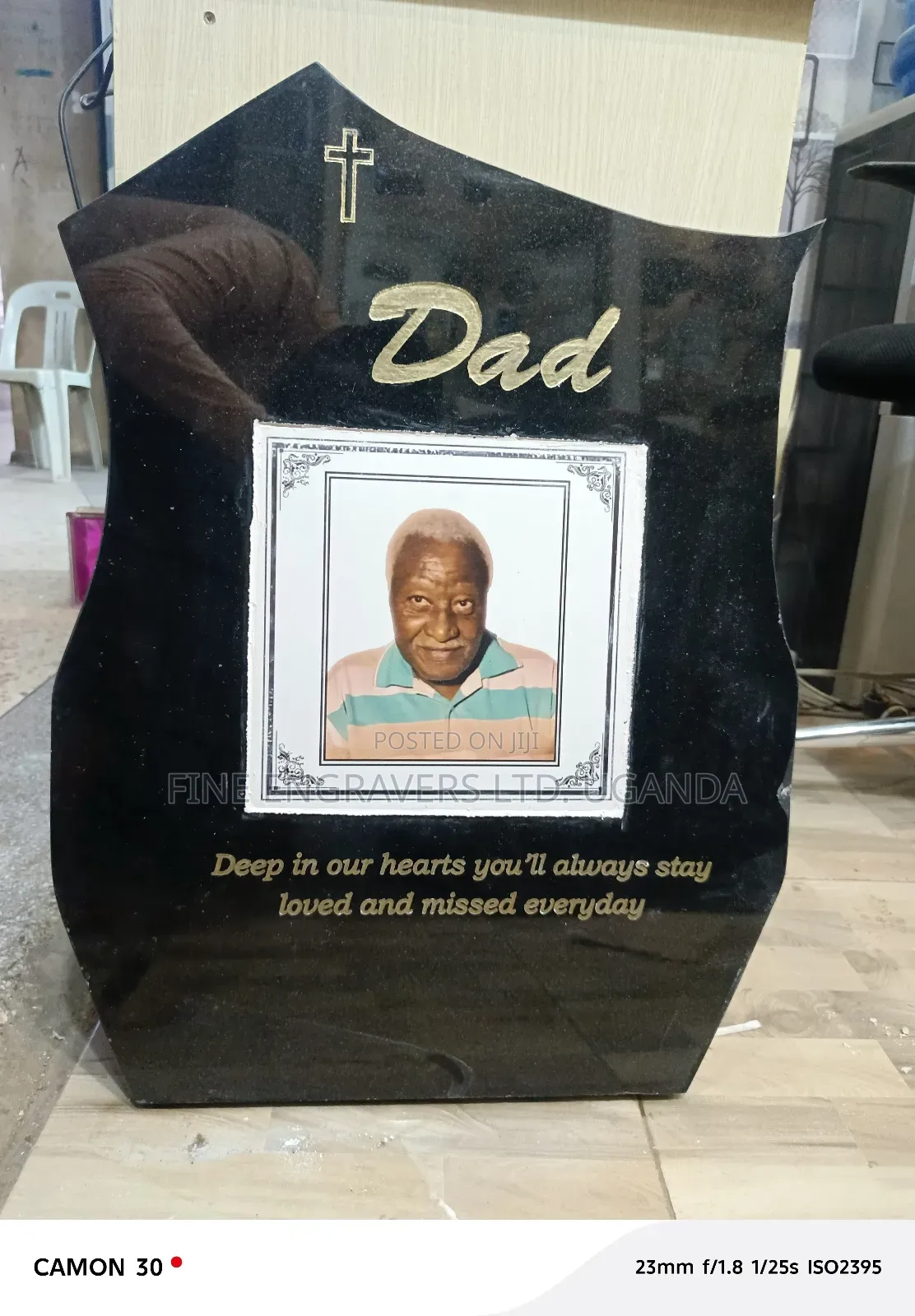 Terrazzo and Marble Headstones