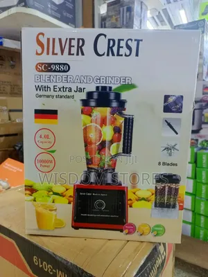 Silver Crest Sc-9880 Heavy-Duty Blender and Grinder.