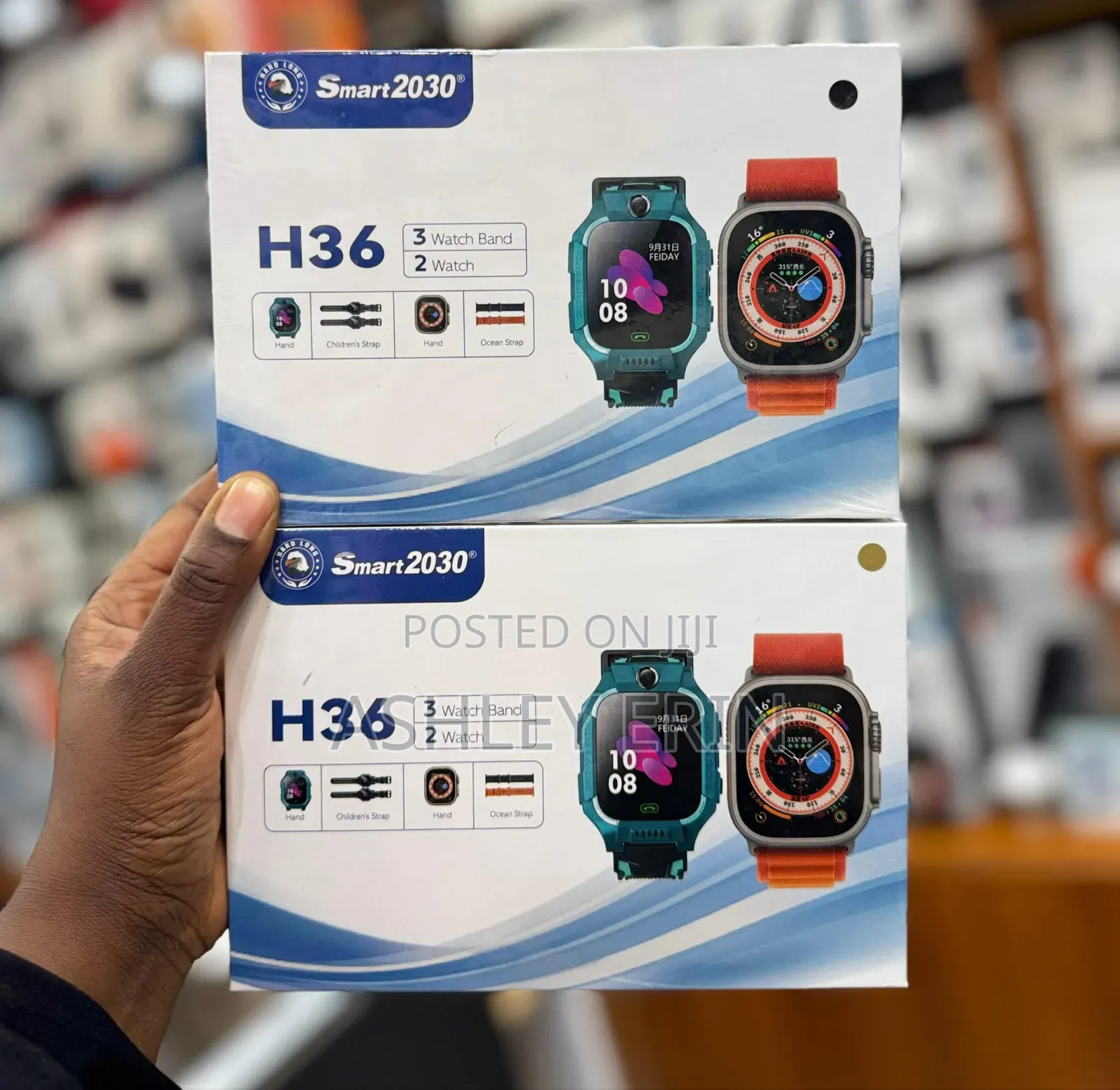 Smart2030 H36 2 in 1 Smart Watch