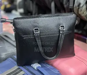 Leather Briefcase Handbag
