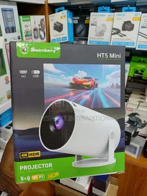 Smartbarry Projector Ht5 Mini Portable Multimedia Projector.