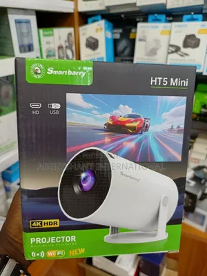 Smartbarry Projector Ht5 Mini Portable Multimedia Projector.