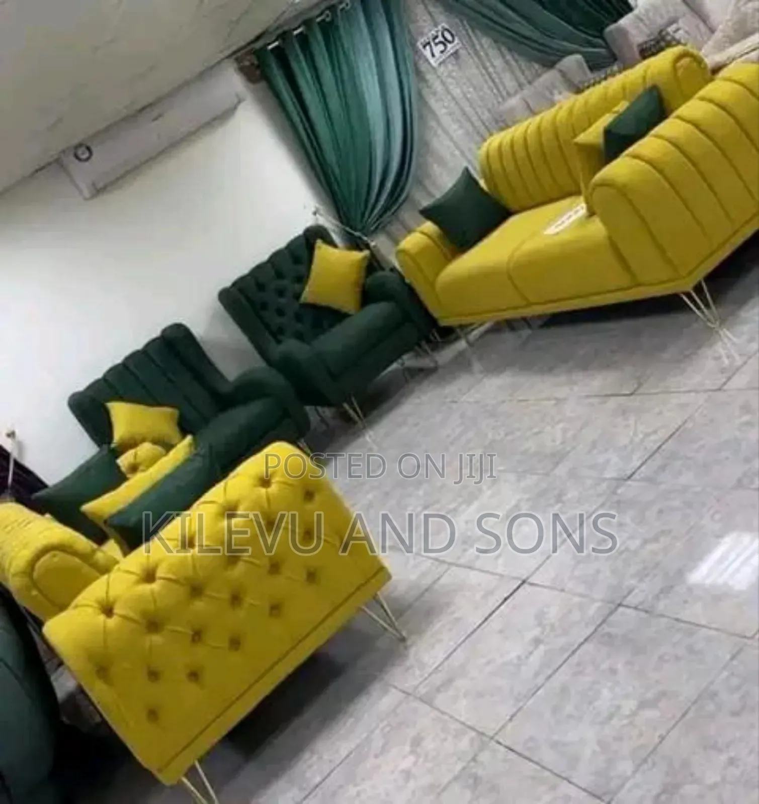 Six Seater Sofa Set Call Us On
