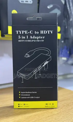 Usb-C to HDTV 5-in-1 Adapter