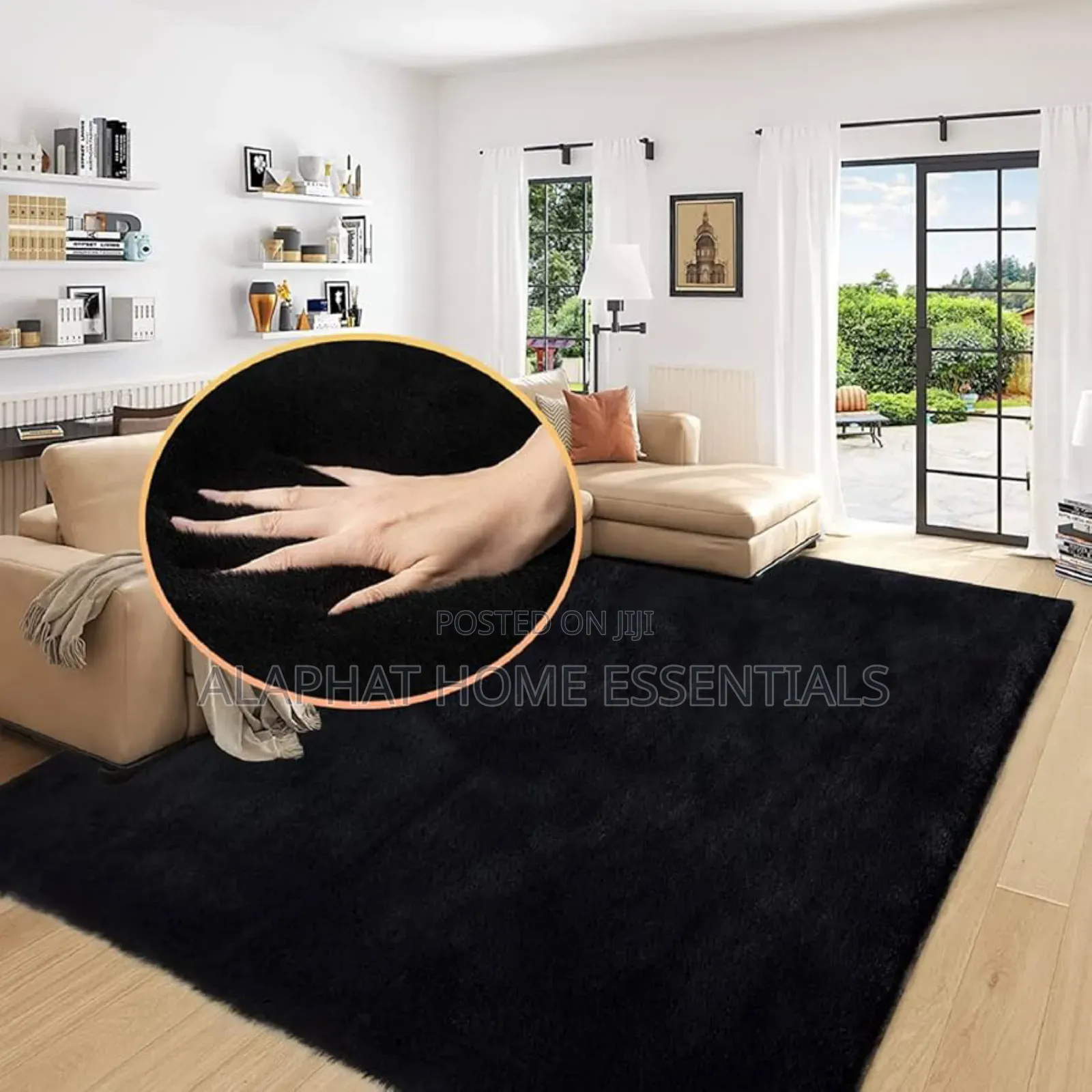 Rabbit Fur Carpet (180*200) Cm