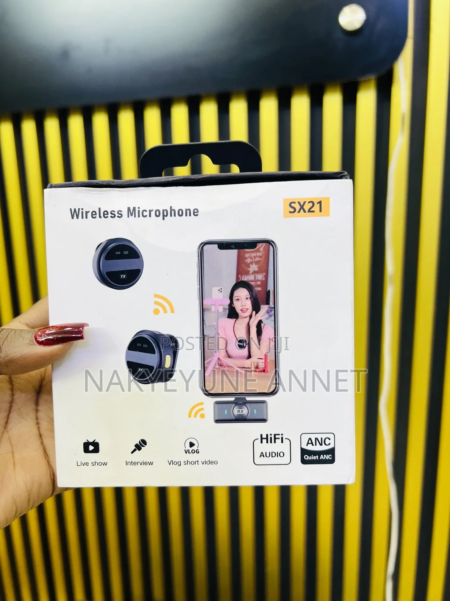 Wireless Microphone With Hifi Audio