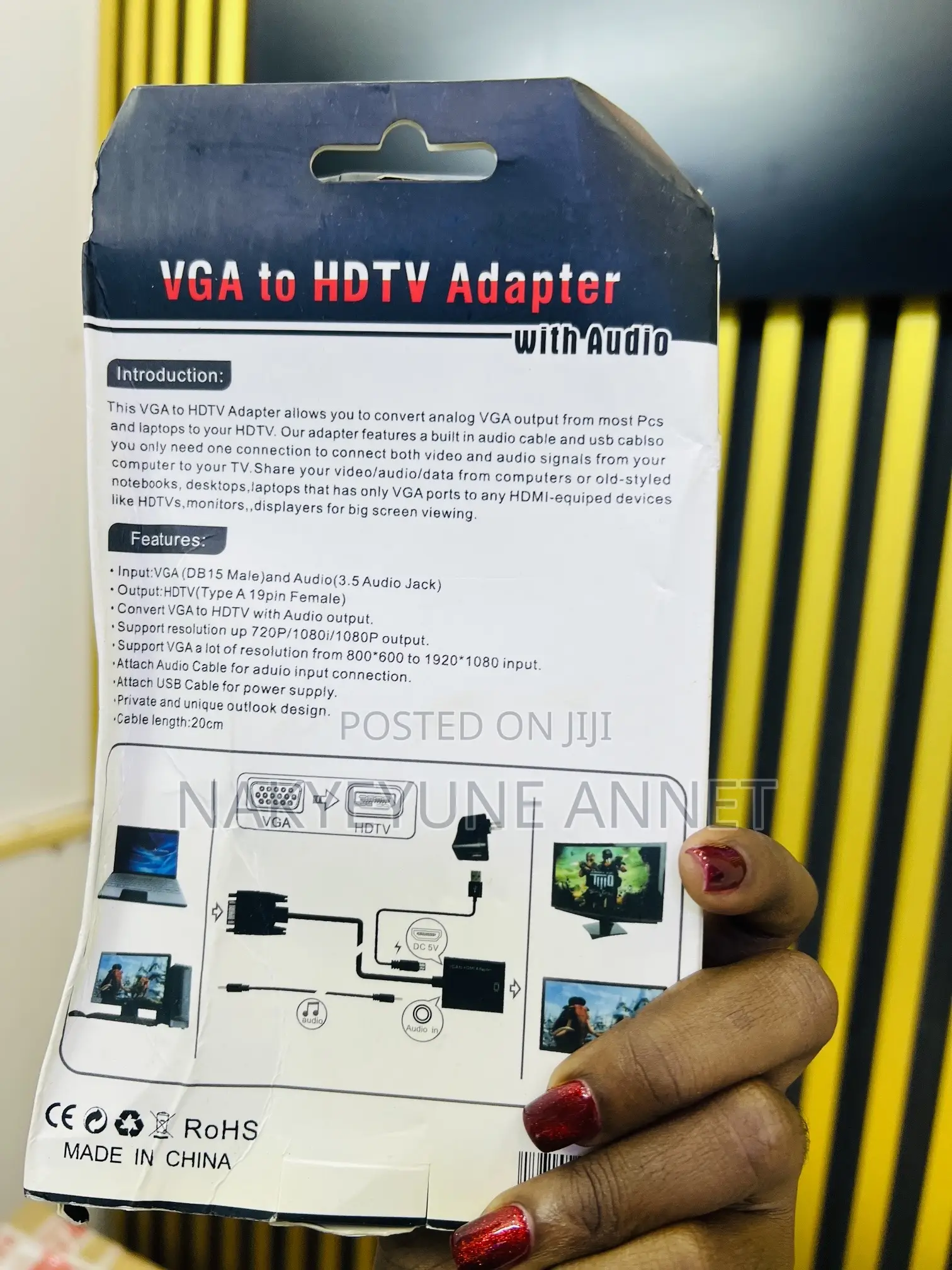 Vga to HDTV Adapter