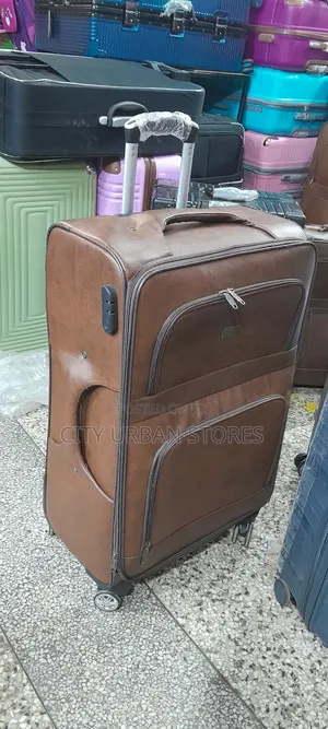 Pure Leather Medium Suitcase
