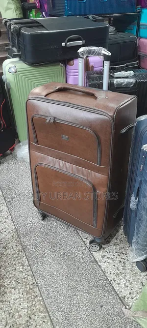 Pure Leather Medium Suitcase