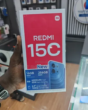 New Xiaomi Redmi 15C 4G 256 GB Black