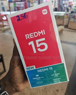 New Xiaomi Redmi 15 256 GB Black