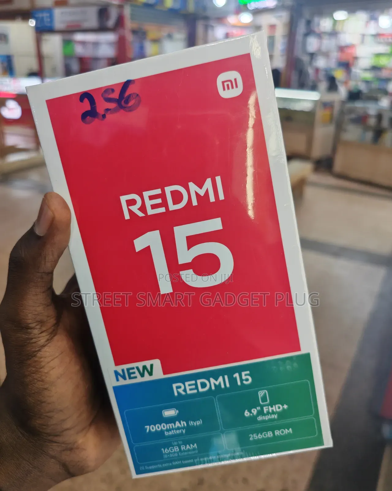 New Xiaomi Redmi 15 256 GB Black
