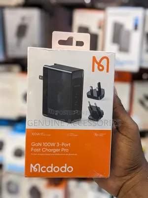 Macdodo 100w 3-Port Fast Charger Pro