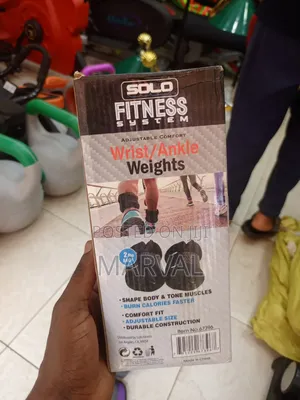 Solo Fitness System Adjustable Comfort Wrist/Ankle Weights.