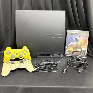 Sony Playstation 3 Slim Console Ps3 Cheh-2501a, 2 Controllers - Works!