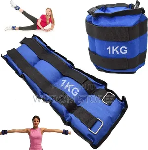 Adjustable Ankle Weights for Fitness