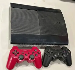 Playstation 3 Ps3 Super Slim Cech-4001 B Gaming System With 2 Co