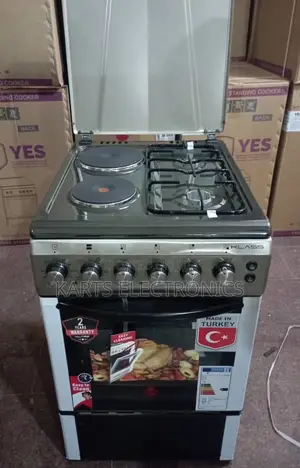 Klass Electric Cooker 50by 60 2gas And 2 Electric