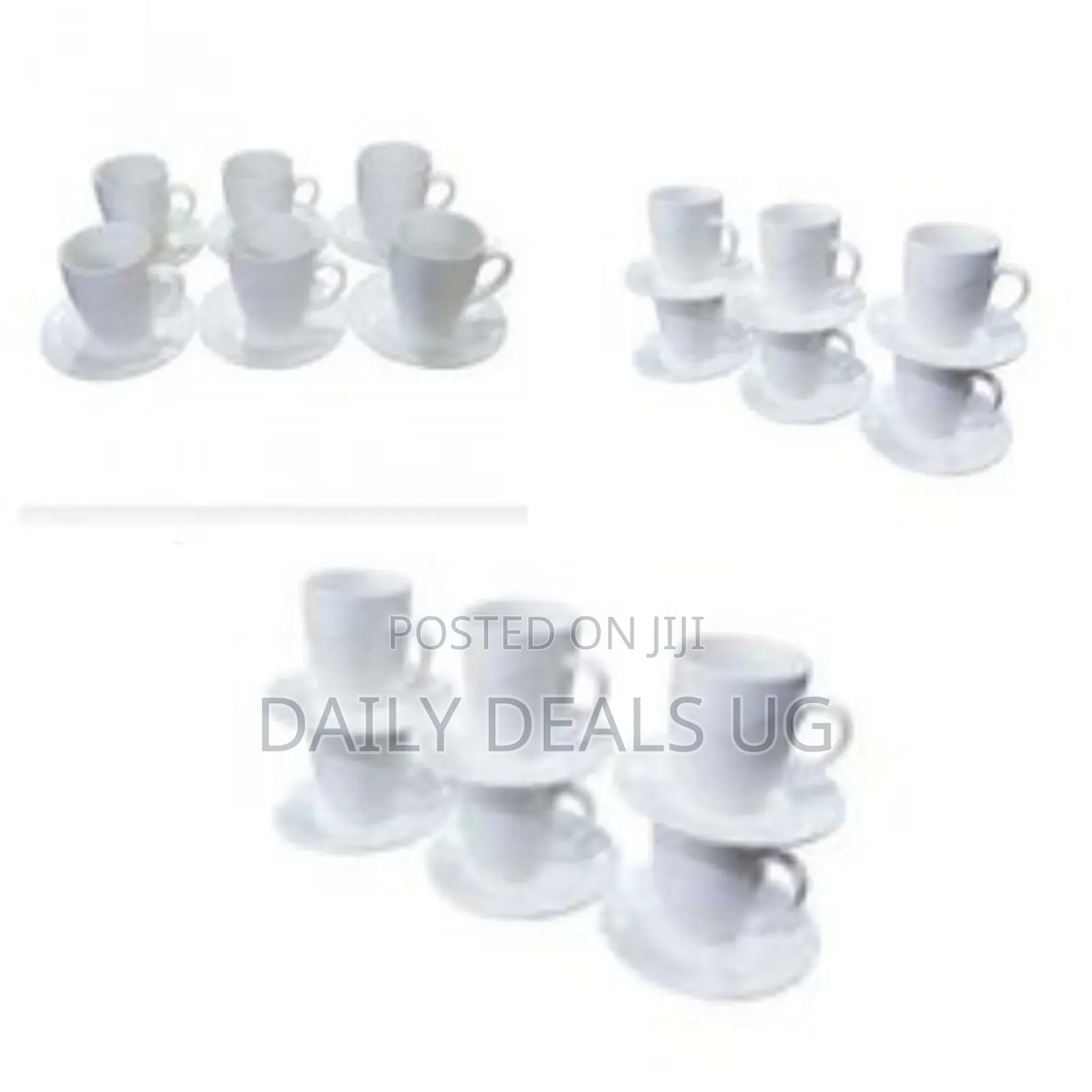 12 Pieces Set of Cups and Saucers