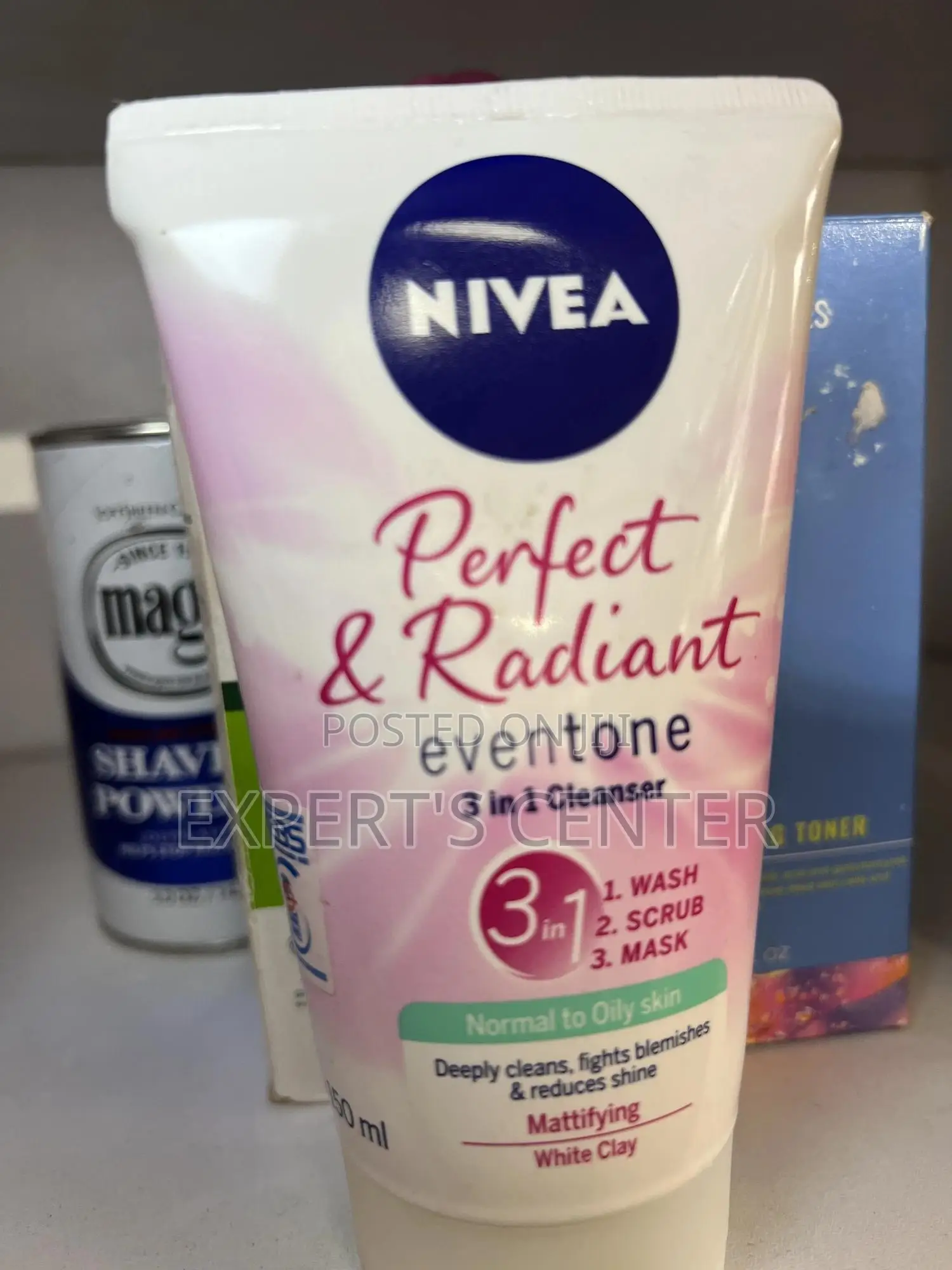 Nivea 3im 1 Face Wash, Scrub Mask