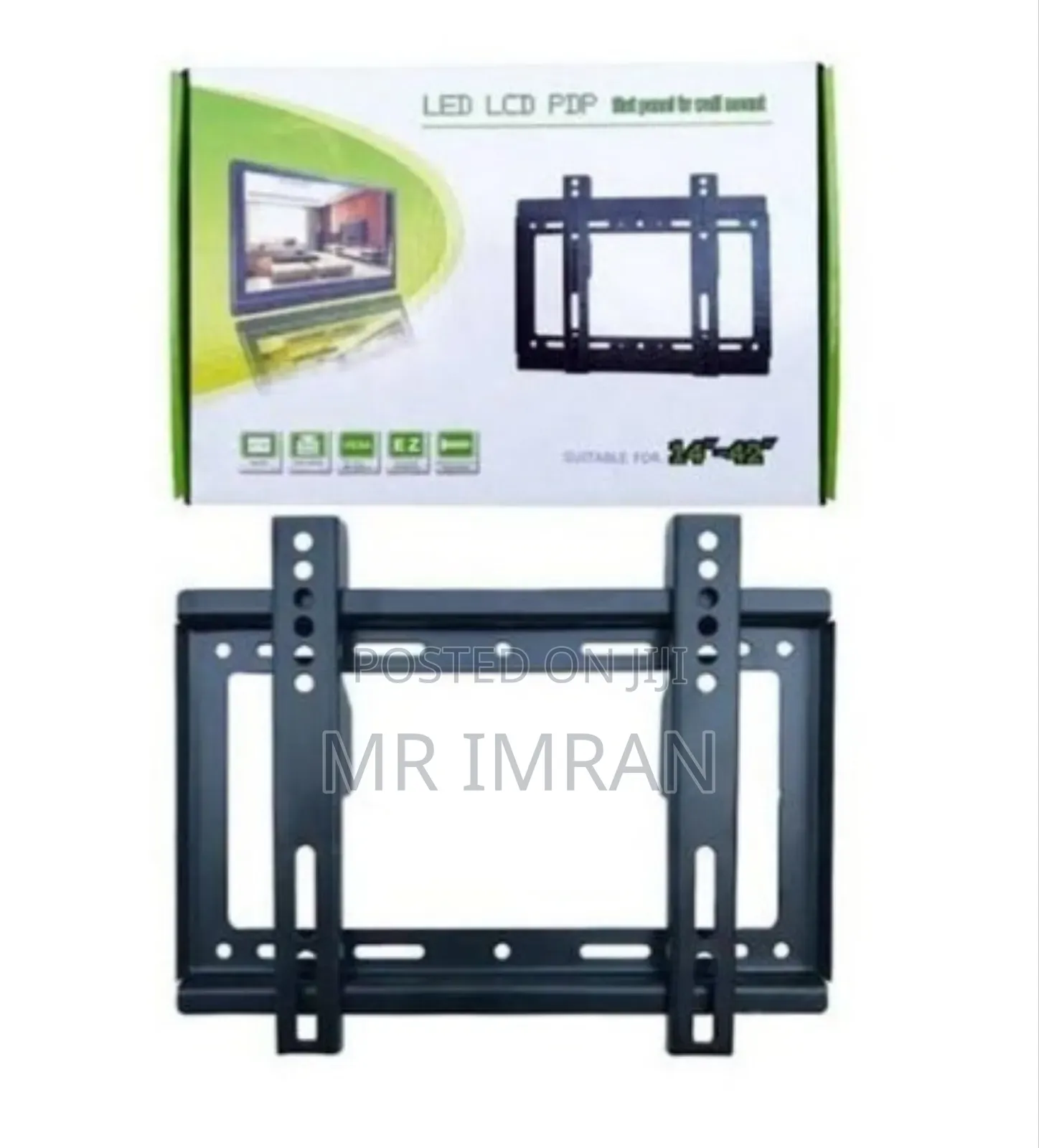 Universal Adjustable Tv Wall Mount Bracket For Flat Panel Displays.