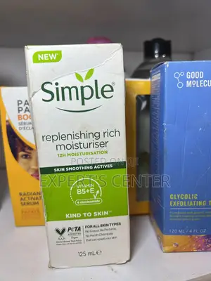 Simple Replenishing Face Moisturizer