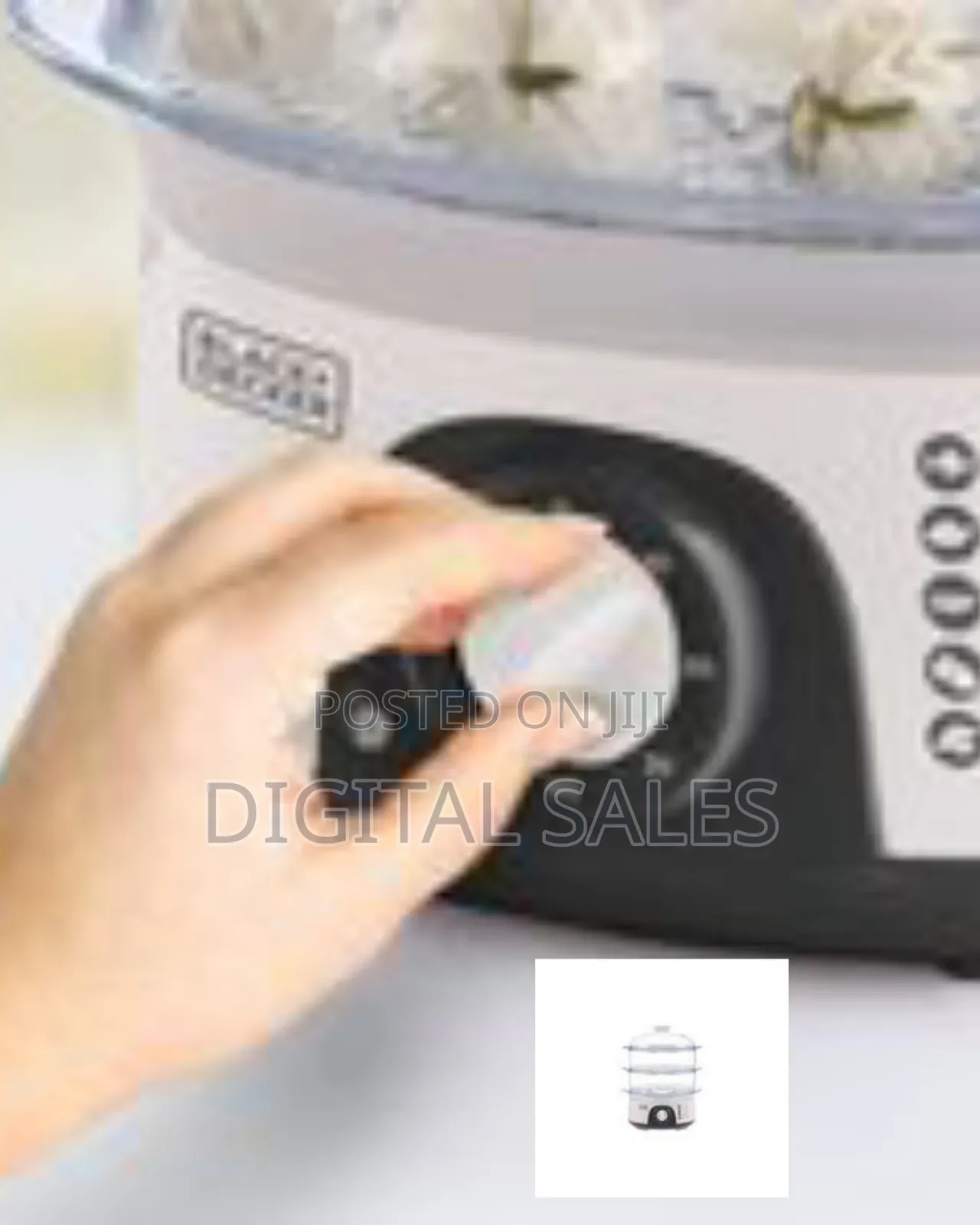 Multi-Tiered Electric Food Steamer