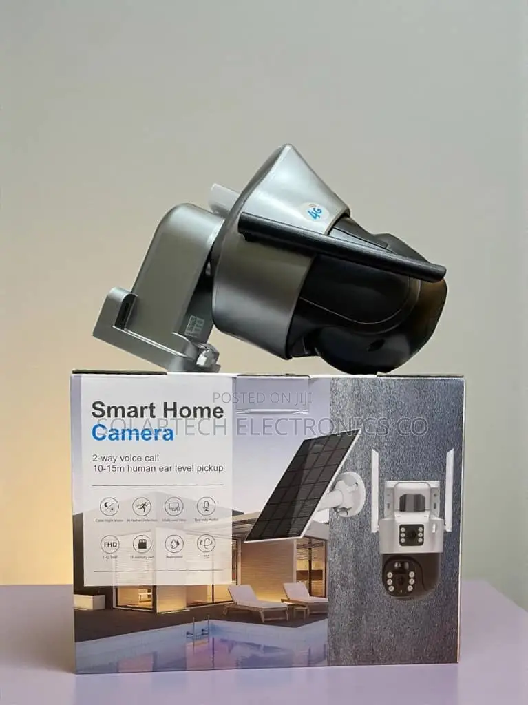 Smart PTZ Wi-Fi Surveillance Camera for Outdoor Use