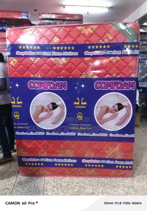 Comfoam Mattress Super Density 5x6 By8 Inches