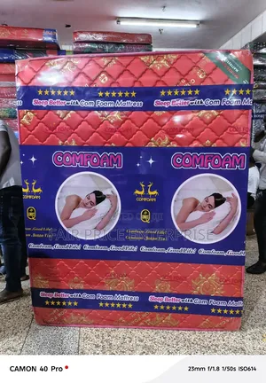 Mattress Comfoam 6x6 By8 Inches Super Density