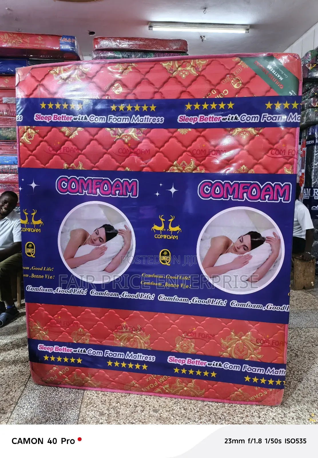 Super Density Mattress 4x6 By8 Inches Comfoam