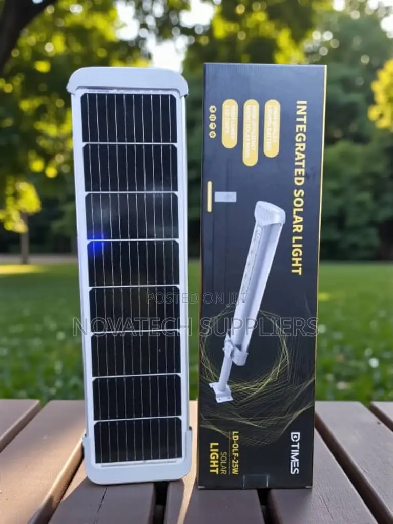 Premium 100w Integrated Solar Street Light - Automatic