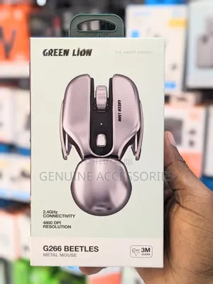 Greenlion G266 Beetles Metal Mouse