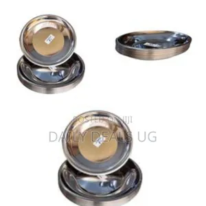 10 Pieces of Stainless Steel Plates