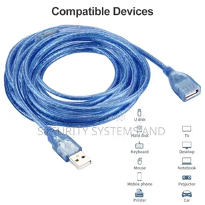 Usb Extension Cable 5 Meters - 2.0 Speed