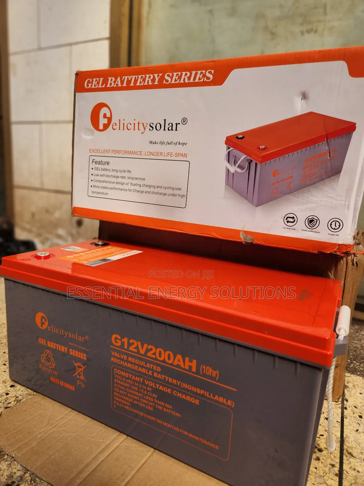 200ah 12v Gell Battery