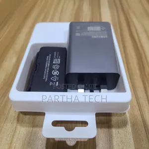Original Samsung 65w Fast Charger + Type-C Cable. -2 Usb-C 1 Usb Port.