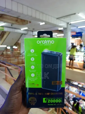 Oraimo Anifast Traveler 12 Power Bank 20,000mah Fast Charging