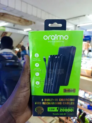 Oraimo Traveler Link 20 20000mah 12w Power Bank