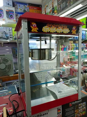 Commercial Popcorn Machine.