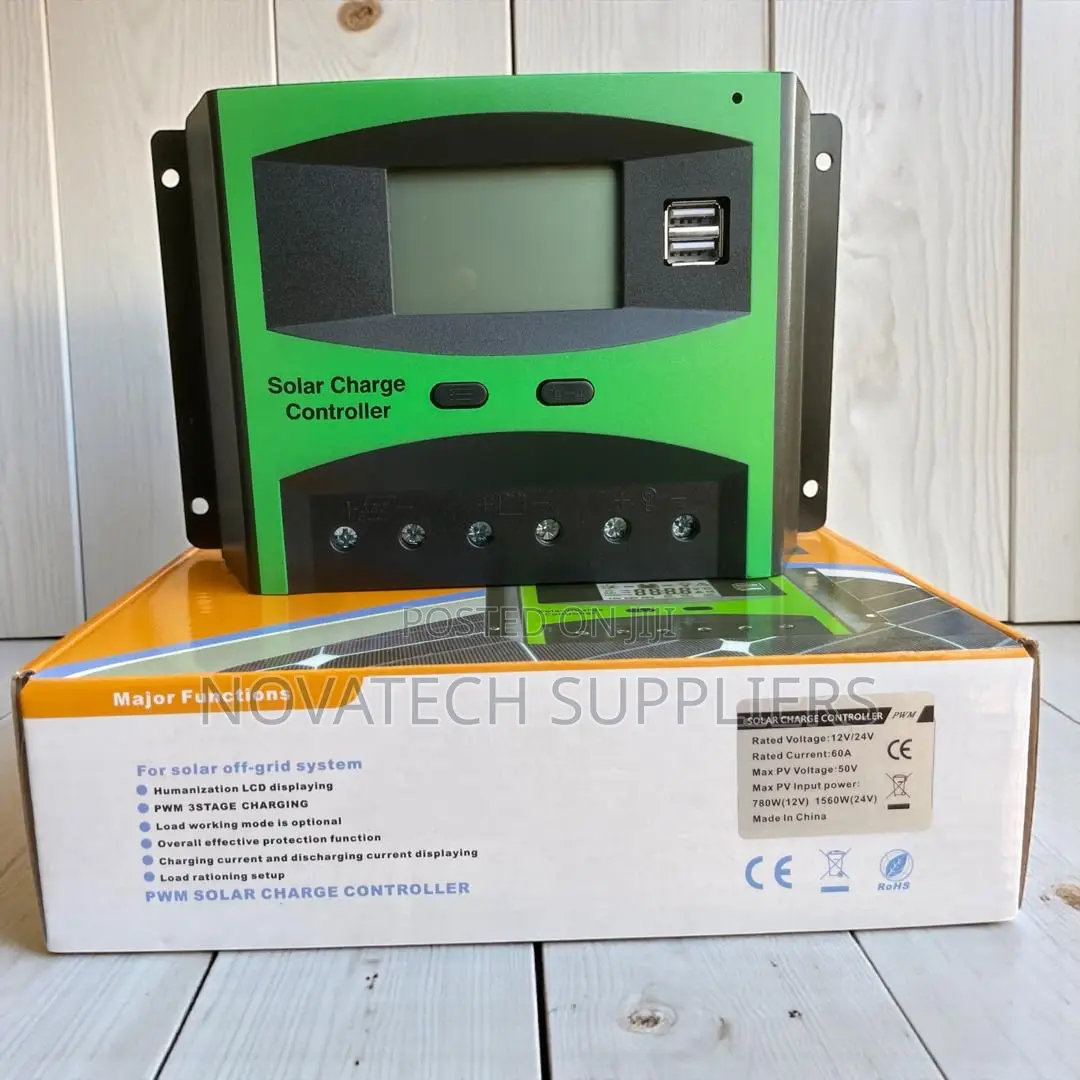 1560w and 60a High Capacity Solar Battery Controller -Boxed and New