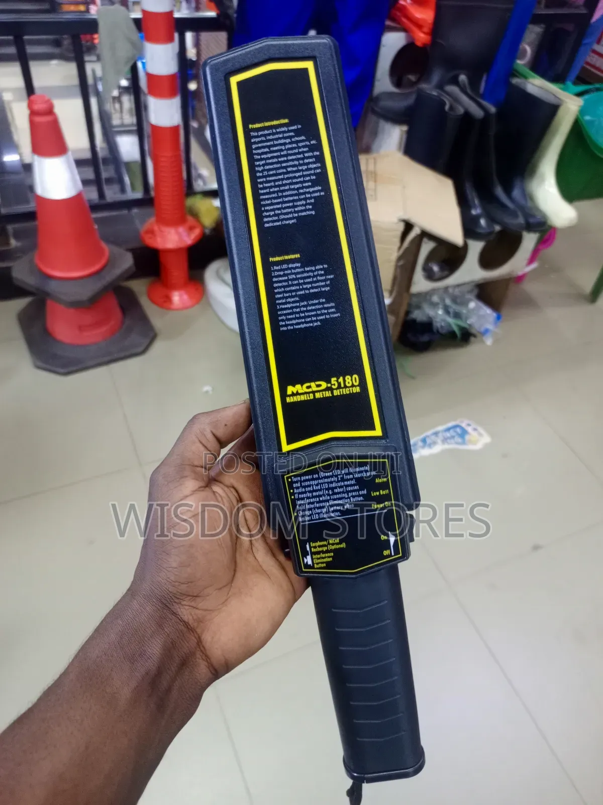 Professional Handheld Metal Detector
