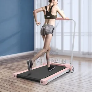 Foldable Treadmill With Led Display And Remote Control