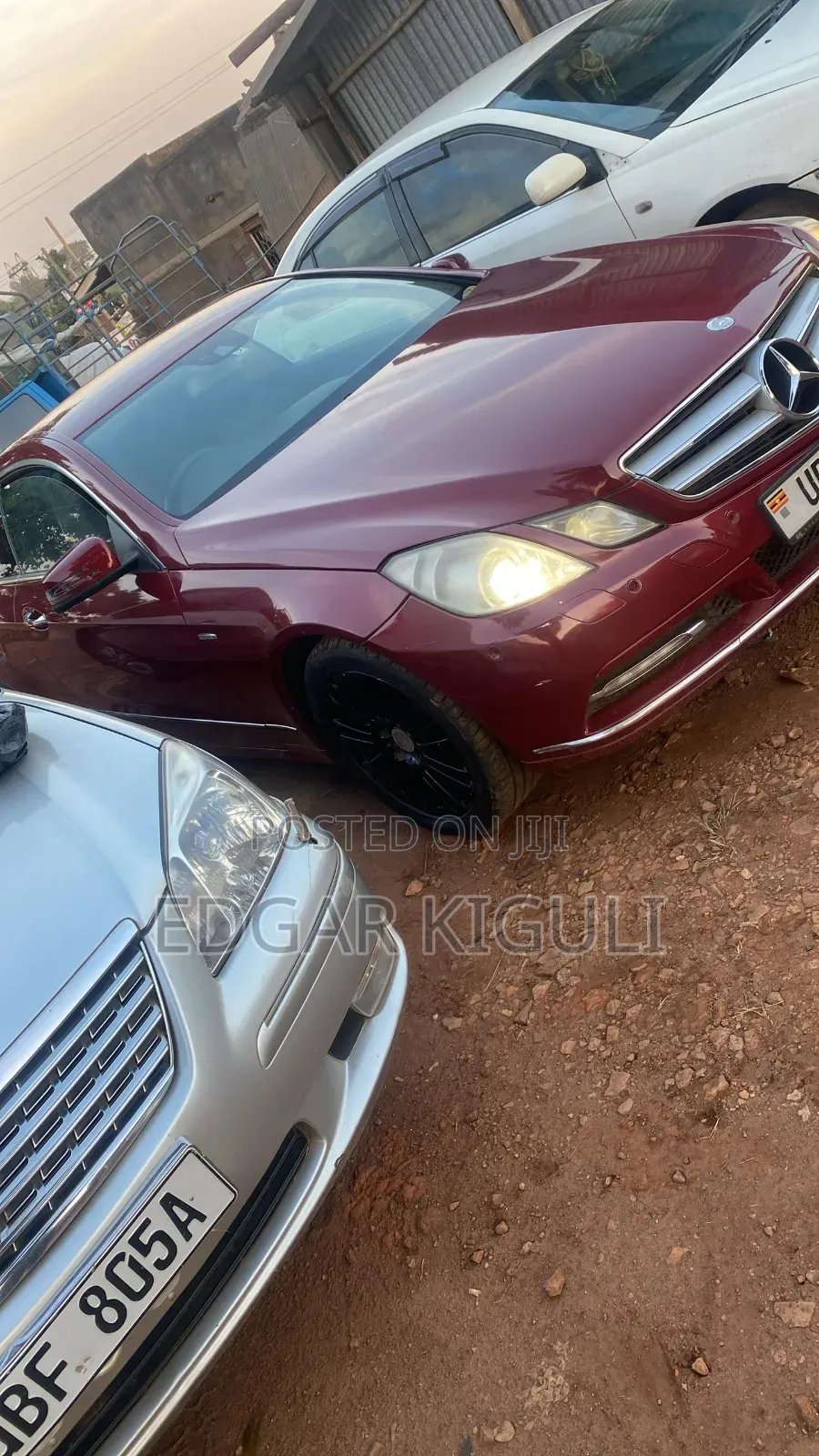Mercedes-Benz E250 2011 Maroon