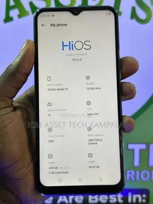 Tecno Spark 9T 64 GB Blue