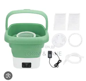 Portable Folding Mini Washing Machine, 9l Capacity